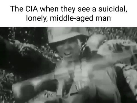 lonely, middle-aged man