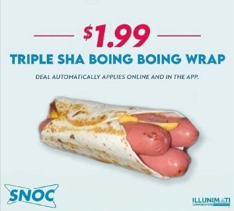 $1.99 TRIPLE SHA BOING BOING WRAP DEAL AUTOMATICALLY APPLIES ONLINE AND IN THE APP.