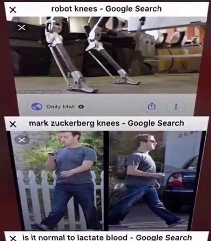 robot knees Google Search mark zuckerberg knees Google Search а у И normal to lactate blood Search