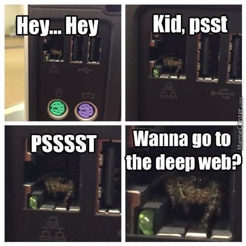 Hey... Hey Kid, psst PSSSST Wanna to the deep web?