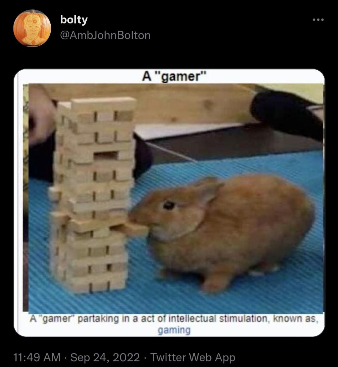 bolty А А "датег" partaking in a act of intellectual stimulation. known as. gaming