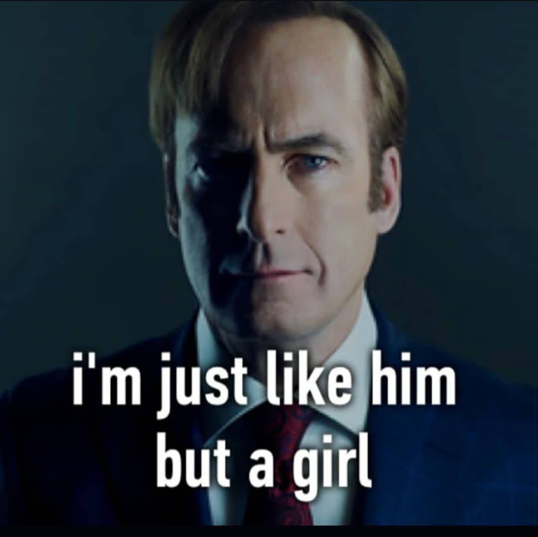 just like him but a girl