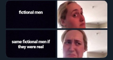 fictional men same fictional men if they were real