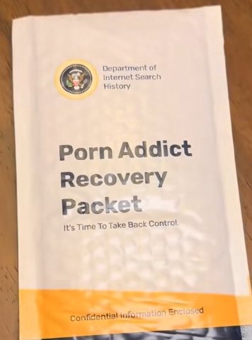 Department of internet Search History Porn Addict Recovery Packet It's Time To Take Back Control Confidential