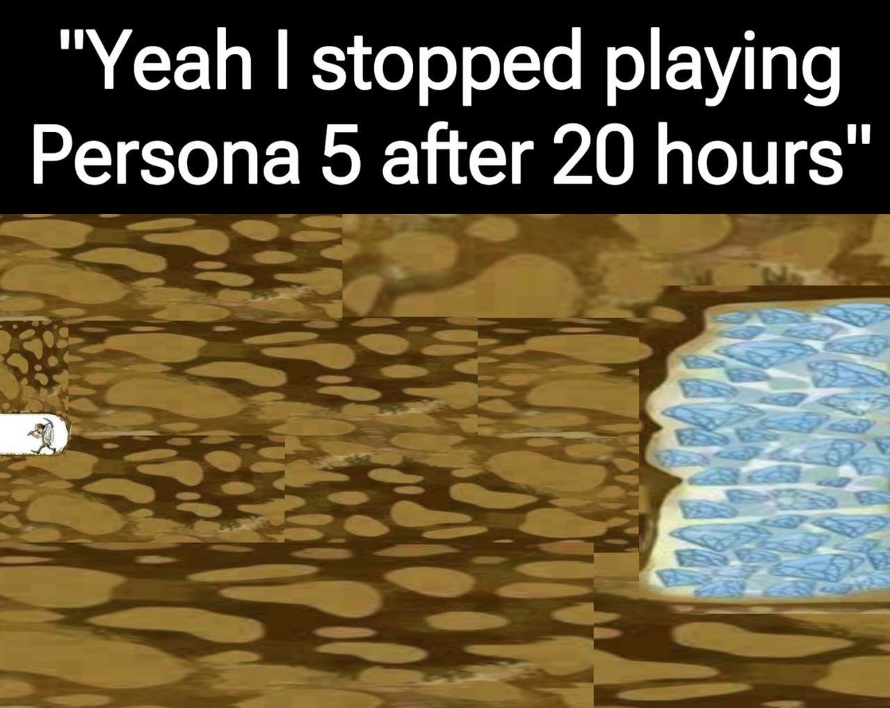 "Yeah stopped playing Persona 5 after 20 hou