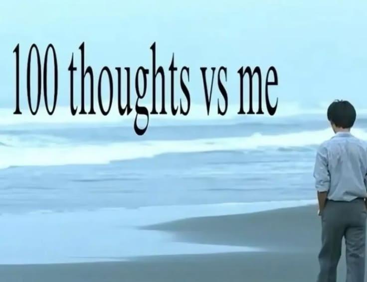 [О thougnts vs те . -