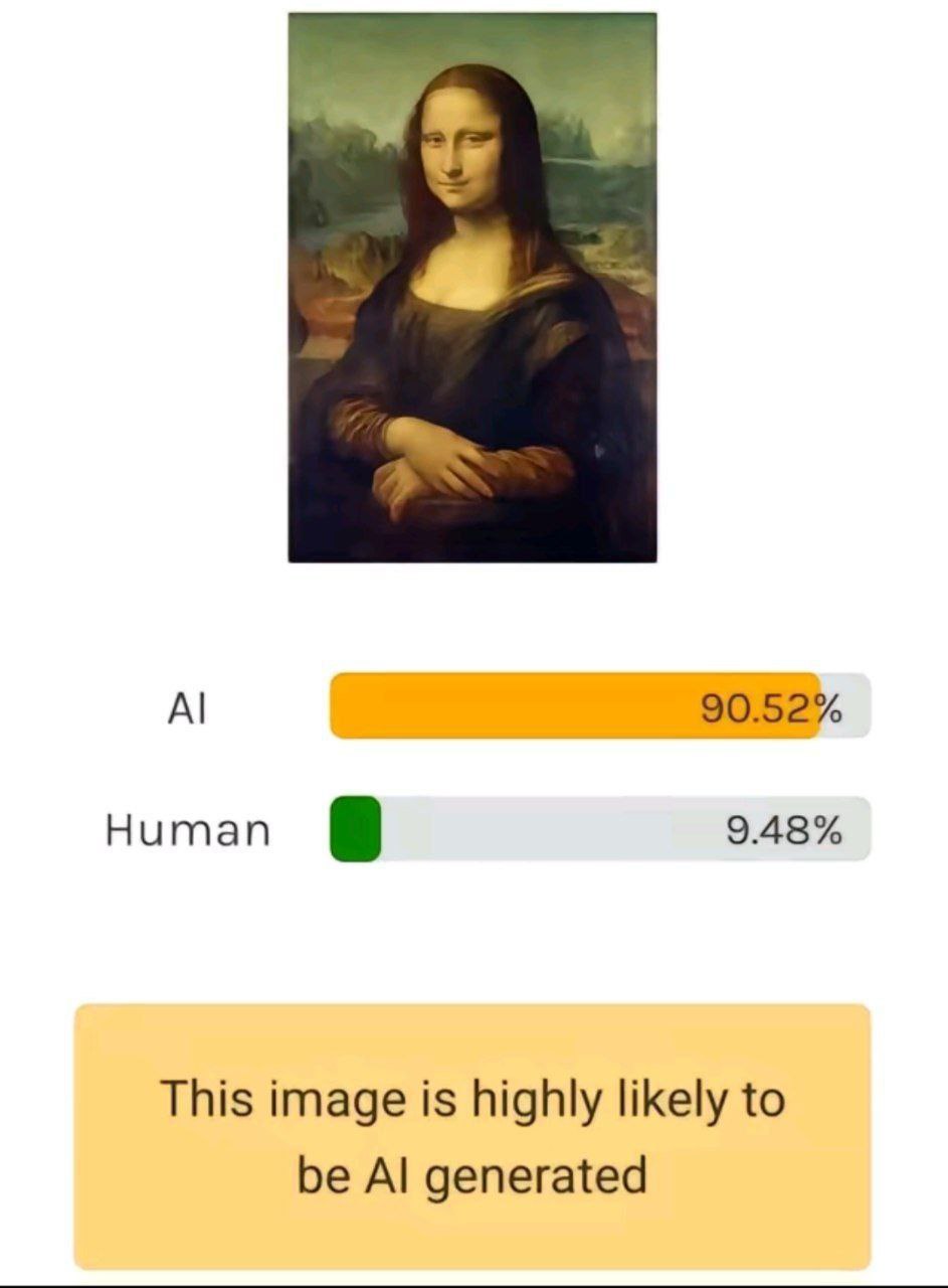 90.52% Human 9.48% This image is highly likely to be generated