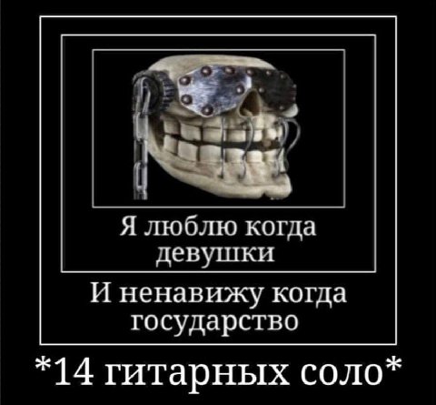 о Я люблю когда девушки И ненавижу когда государство *14 гитарных соло*
