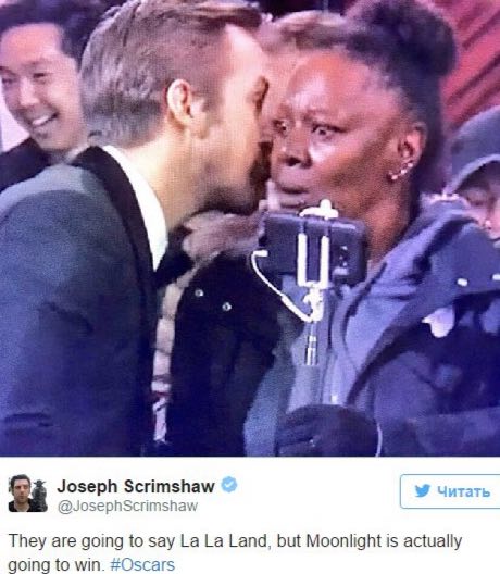 Joseph Scrimshaw Читать @JosephScrimshaw They are going to say Land, but Moonlight is actually going to win. #Oscars