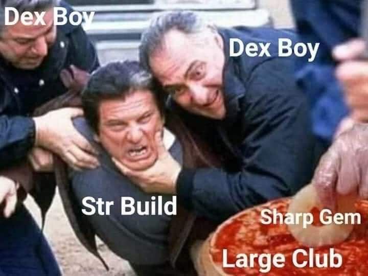 Dex Boy Build Sharp Gem Large Club
