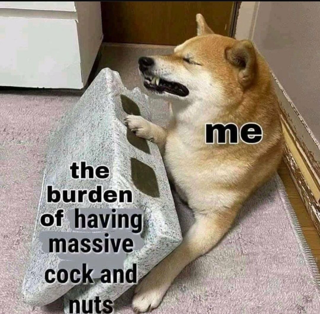 the burden: of having; ‘Massive coc 4.