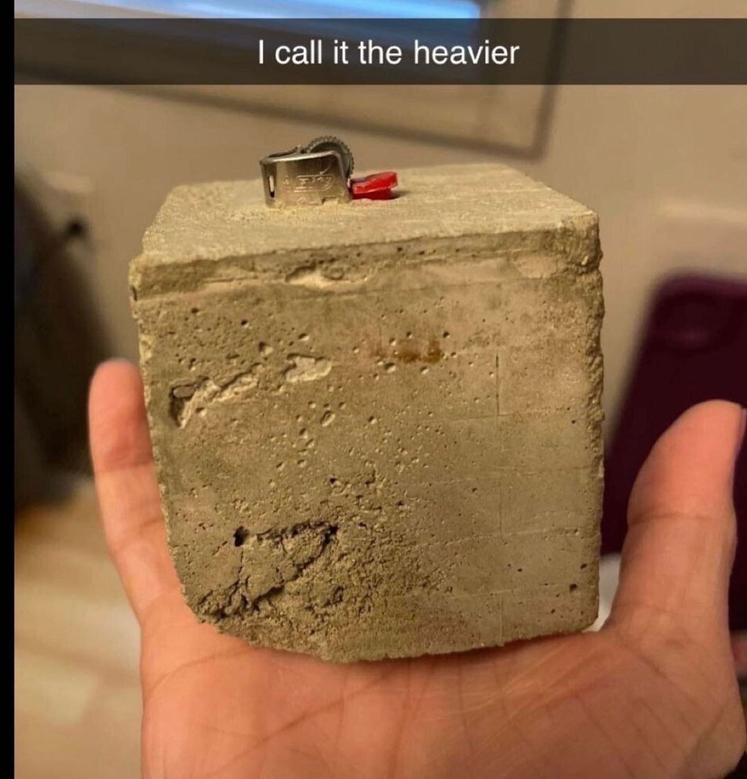 call it the heavier