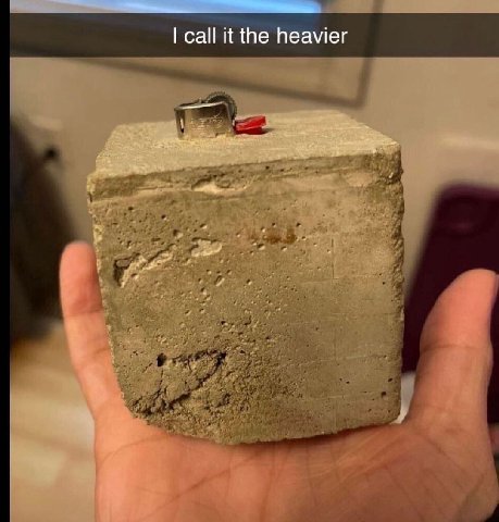 call it the heavier