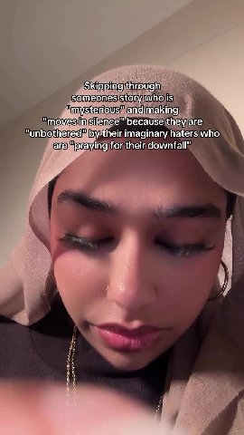 п Skipping throughy № ’ “mowesiinisilence" becauselthey are \ junbotheredgby their imaginary haters who fajelspraying|for their downfall ___simovesjinisilence" because they/are & °— __ smevesiinysilen
