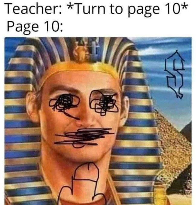 Teacher: *Turn to page 10* Page 10: