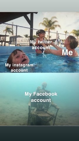 MY twitter account™ Me My instagram account Facebook account