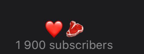 1900 subscribers