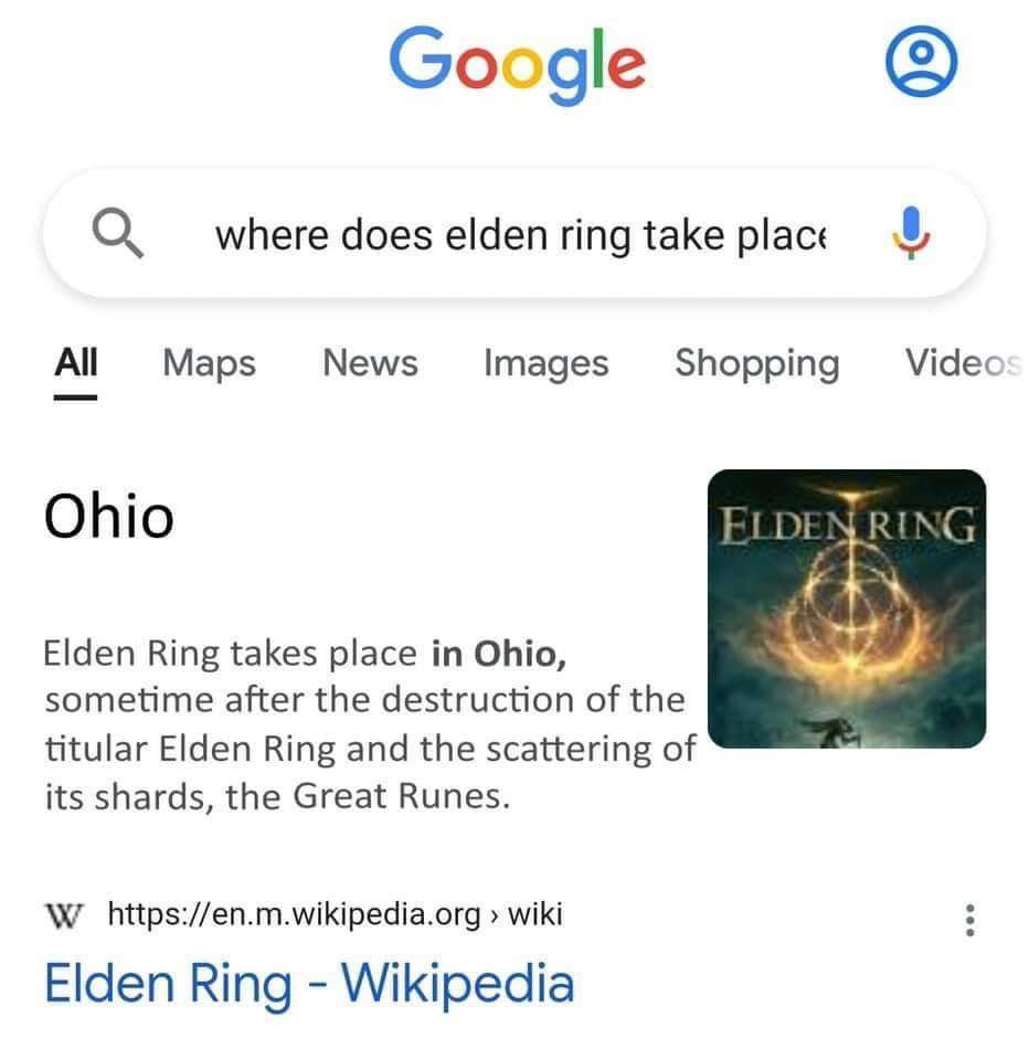 Google where does elden ring take place 8 News Videc All Maps Images Shopping Ohio Elden Ring takes place in Ohio, sometime after the destruction of the titular Elden Ring and the scattering of its sh