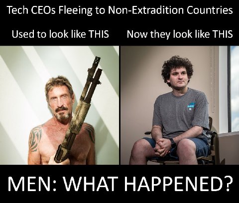 Tech CEOs Fleeing to Non-Extradition Countries Used to look like THIS Now they look like THIS А MEN: WHAT HAPPENED?