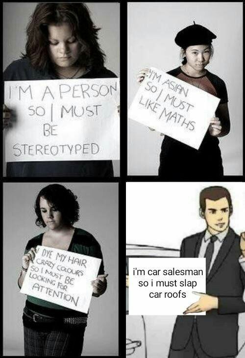 car salesman so i must slap car roofs
