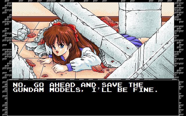 Bas 4 AHEAD AND SAVE GUNDAM MODELS, BE FINE.