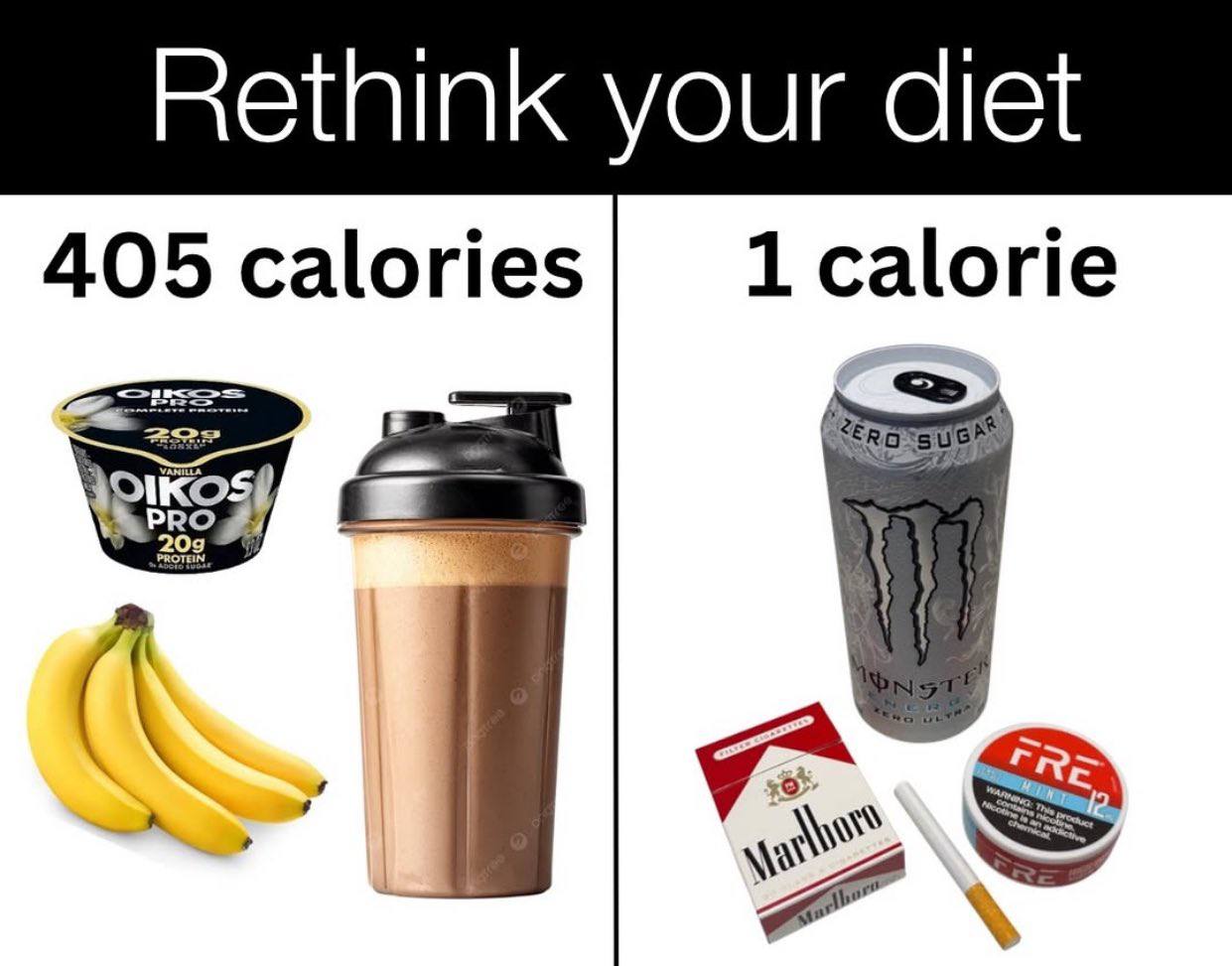 405 calories 1 calorie we