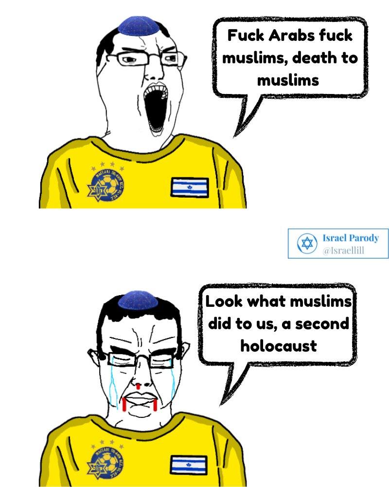 Arabs fuck muslims, death to Israel Parody did to a second