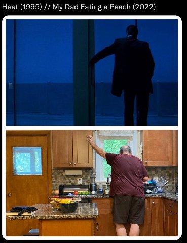 Heat (1995) My Dad Eating a Peach (2022)