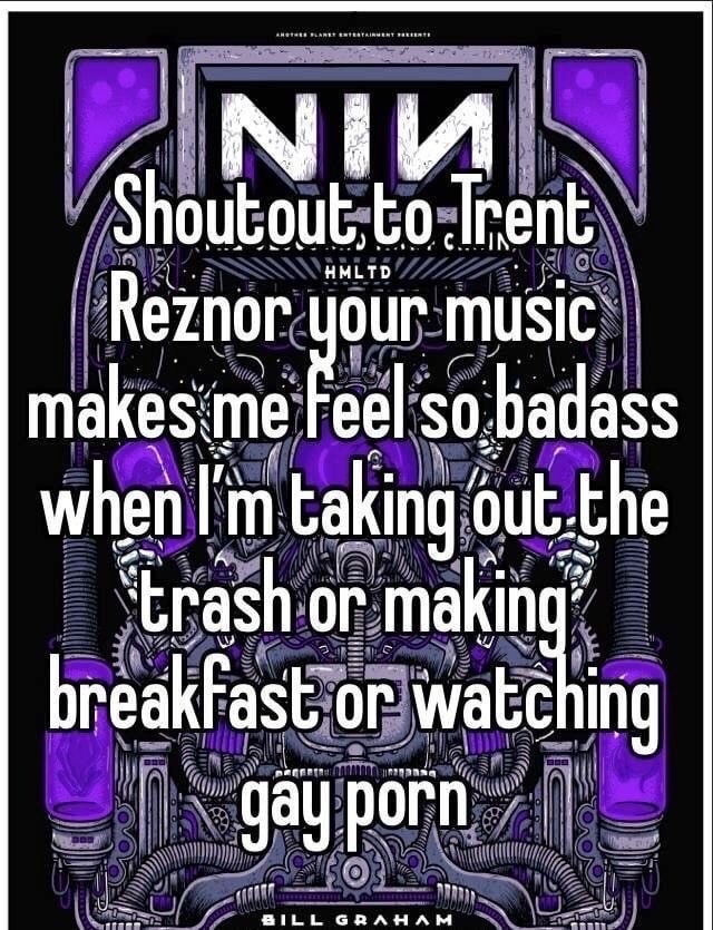 to Trent our makes‘t me eel so. badass when taking ‘trash or making’ breakfast or GRAHA