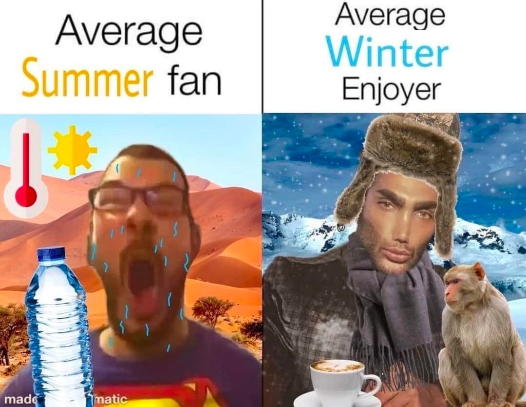 Average Average Winter fan