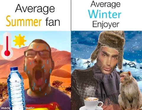 Average Average Winter fan