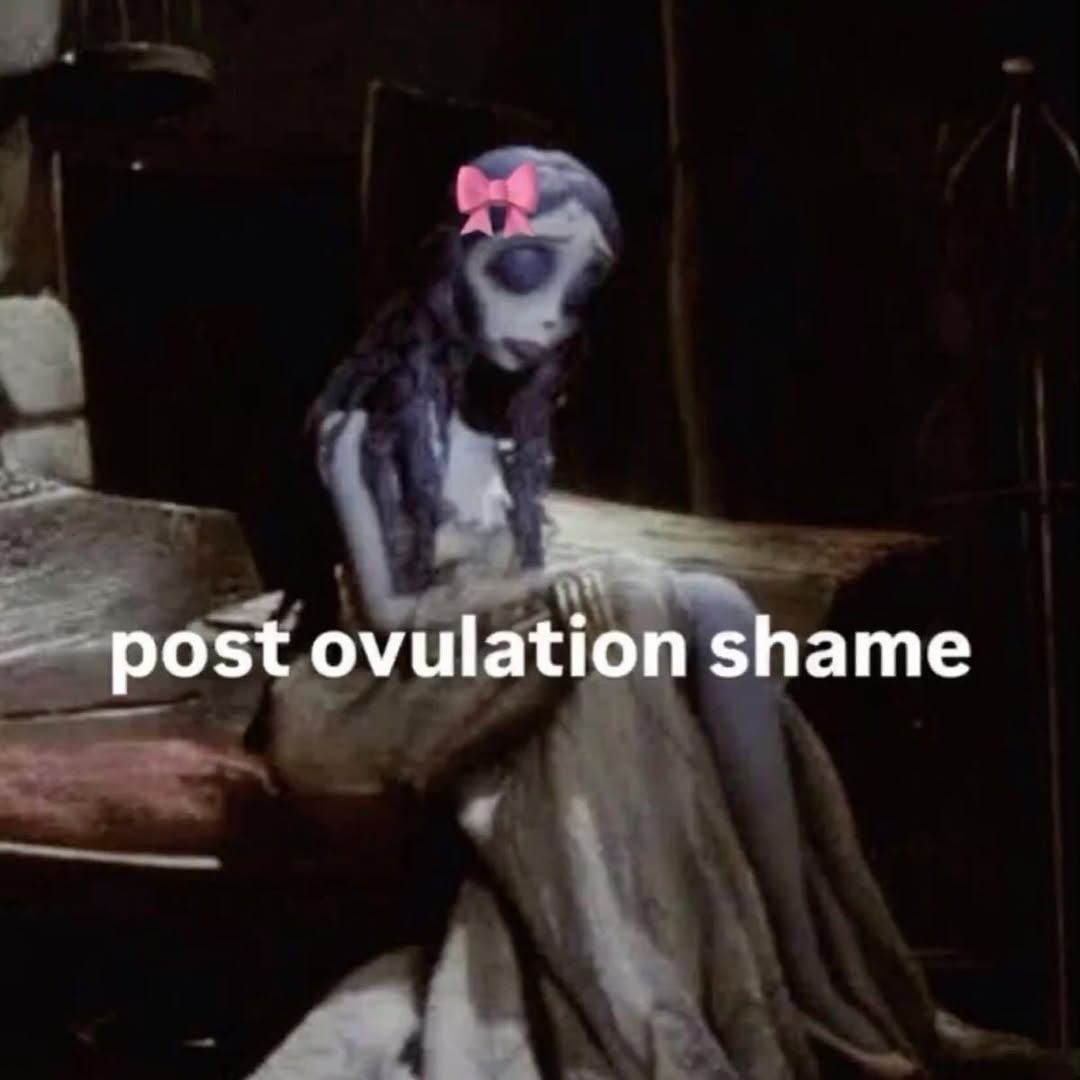 post ovulation shame