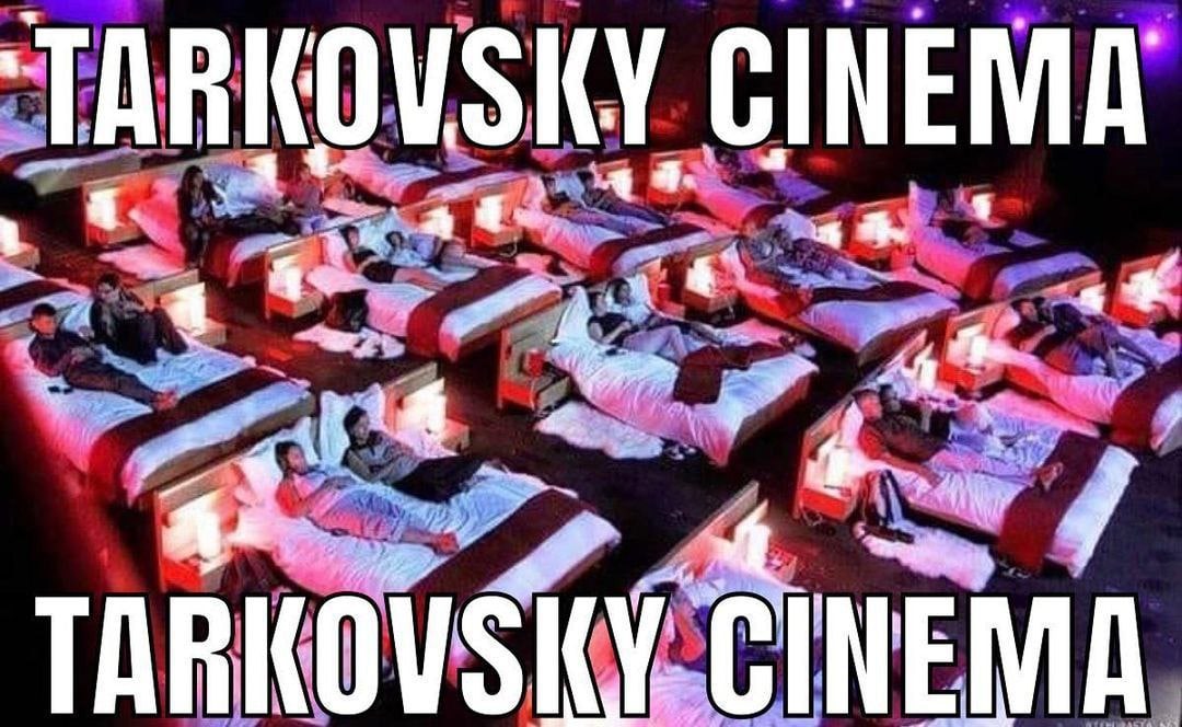 у ‘TARKOVSKY CINEMA a 5 4. 4 4 a TARKOVSKY. CINEMA