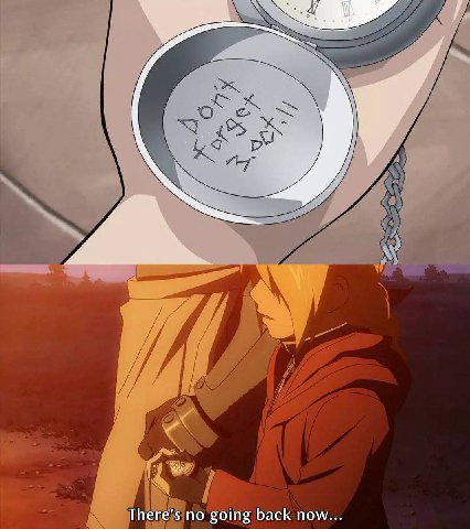 There's no going back now