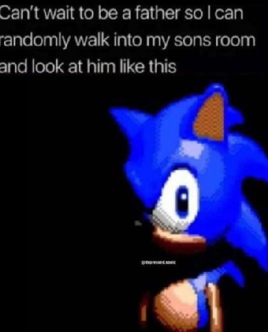 Can't wait to be a father so can randomly walk into my sons room and look at him like this 4 4 @depreseed i
