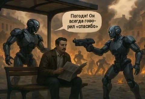 Погоди! Он всегда гово- рил «спасибо»