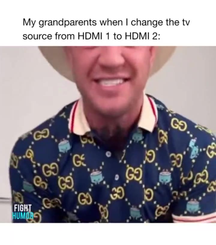 My grandparents when | change the tv
