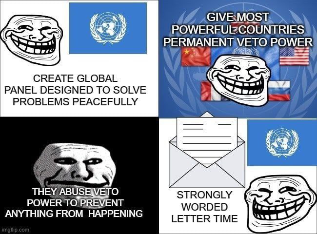 5 я РЕКМАМЕМТУЕТО CREATE GLOBAL PANEL DESIGNED TO SOLVE a PROBLEMS PEACEFULLY STRONGLY POWER TO'PREVENT WORDED ANYTHING FROM HAPPENING LETTER TIME