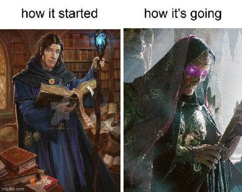how it started how it's going A