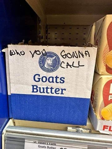 Goats Butter Goats Butt