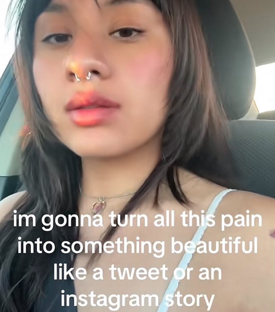 gonna turn all рат into something bgautiful like a tweet an instagramgtory