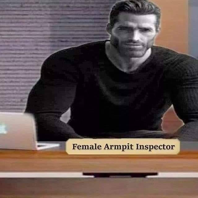 Female Armpit Inspector