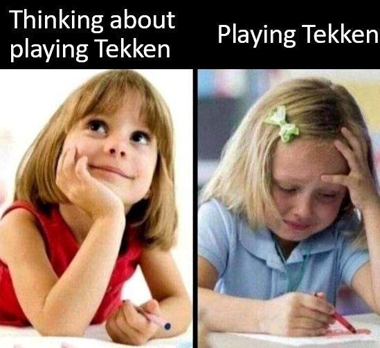 Thinking about playing Tekken Playing Tekken К