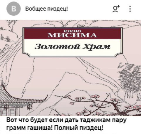 Вобщее пиздец! мисим А Золотой Храм A A} 1 6 Вот что будет если дать таджикам пару грамм гашиша! Полный пиздец!