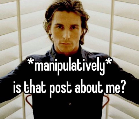 is that post about me?
