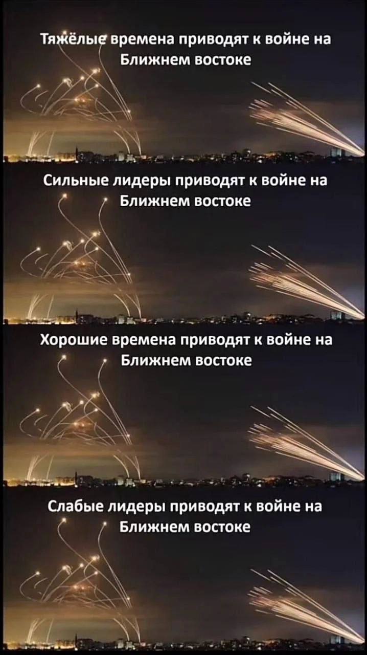 Тяжёлые времена приводят к войне на Ближнем востоке Сильные лидеры приводят к войне на Ближнем востоке Хорошие времена приводят к войне на Ближнем востоке Слабые лидеры приводят к войне на Ближнем вос