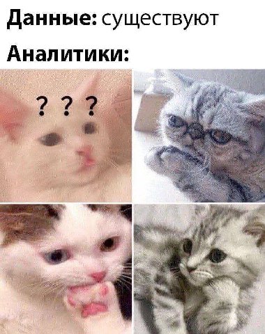 Данные: существуют Аналитики: i i У if я Tht