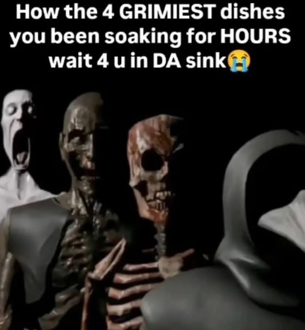 How the 4 GRIMIEST dishes you been soaking for HOURS wait 4uinDA sink