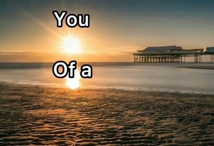 You