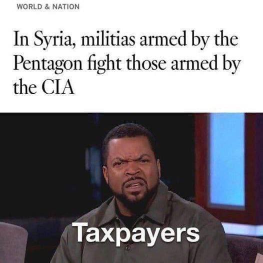 WORLD NATION In Syria, militias armed the Pentagon fight those armed the CIA Taxpayers